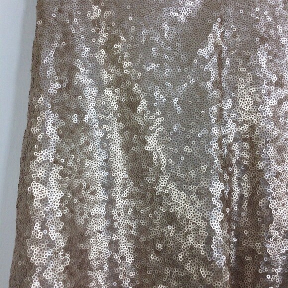 Commando High Waist Sliming Technology Sequin Leggings Champagne Blush Gold L - Picture 3 of 7